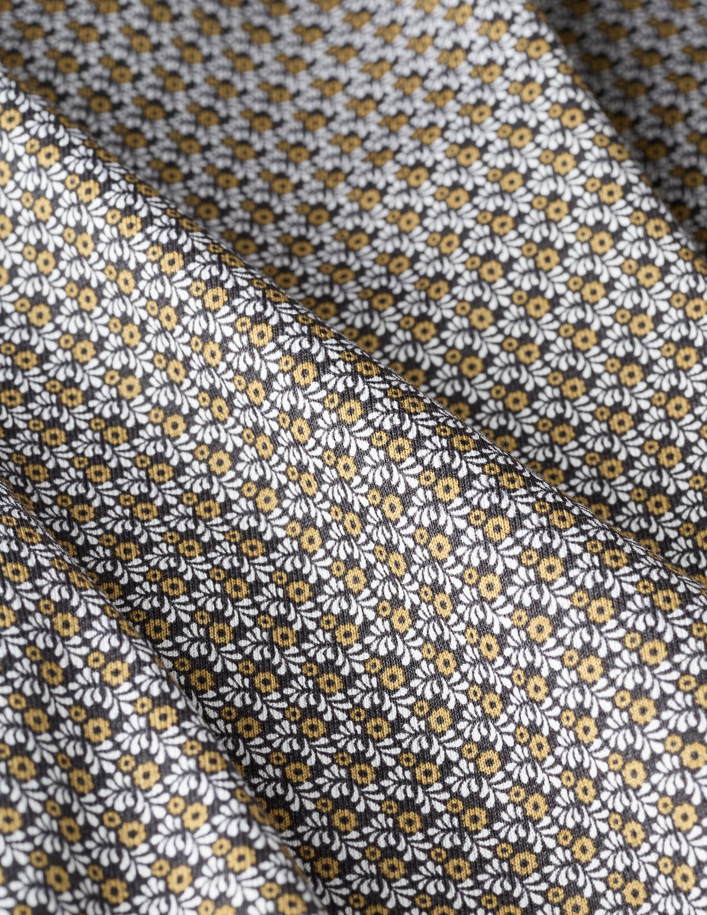 Classic Shirt Snowdrop Flowers Slim